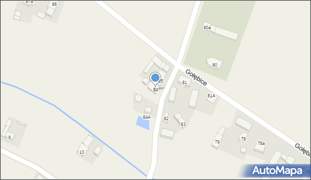 Gołębice, Gołębice, 84, mapa Gołębice