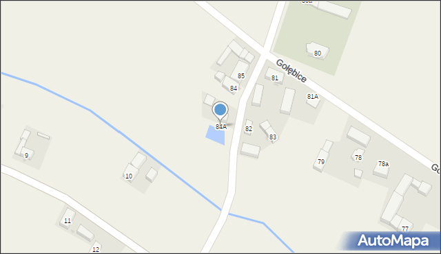 Gołębice, Gołębice, 84A, mapa Gołębice