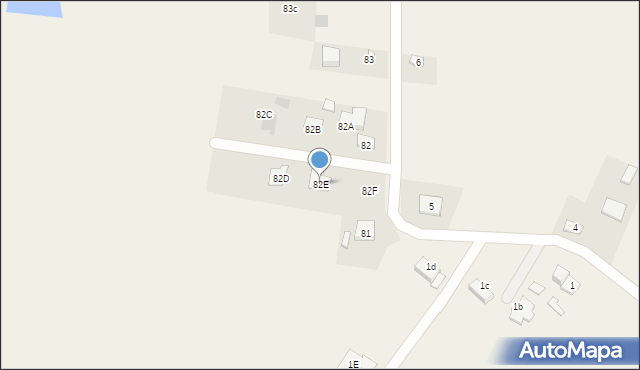 Gołębiew Nowy, Gołębiew Nowy, 82E, mapa Gołębiew Nowy