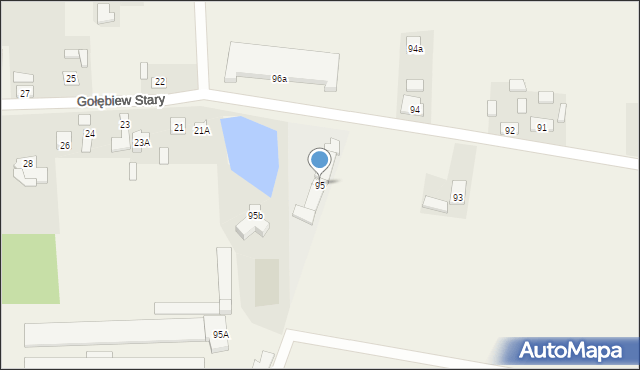 Gołębiew Nowy, Gołębiew Nowy, 95, mapa Gołębiew Nowy