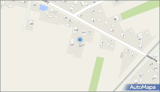 Gołębiewek Stary, Gołębiewek Stary, 11c, mapa Gołębiewek Stary