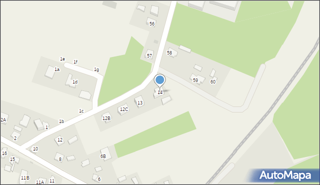 Gołębiewek Stary, Gołębiewek Stary, 14, mapa Gołębiewek Stary