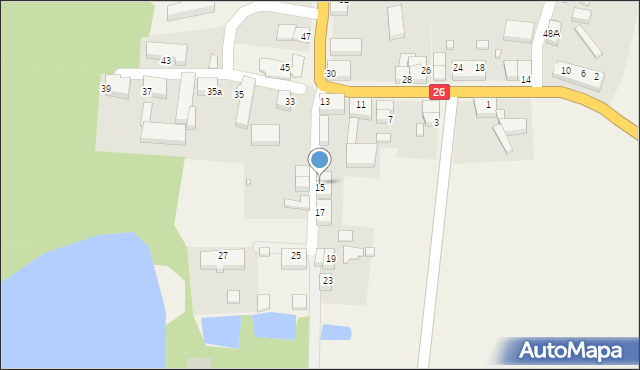 Golenice, Golenice, 15a, mapa Golenice