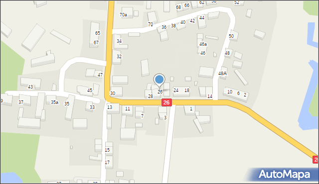Golenice, Golenice, 26, mapa Golenice