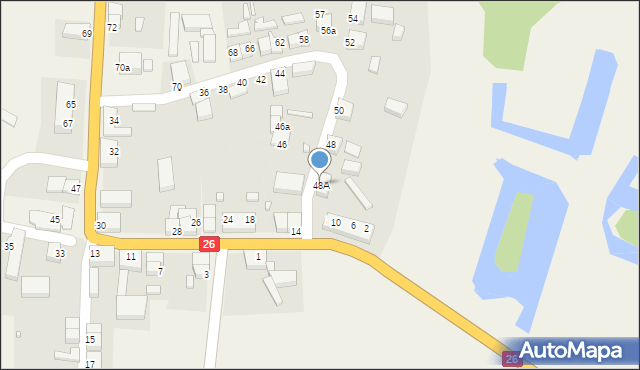Golenice, Golenice, 48A, mapa Golenice