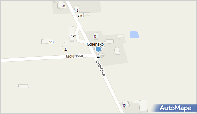 Goleńsko, Goleńsko, 44, mapa Goleńsko