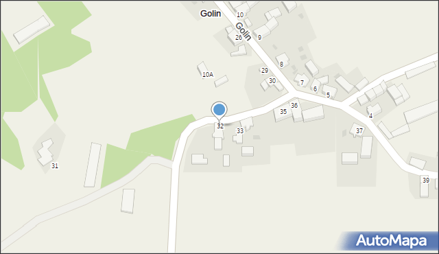 Golin, Golin, 32, mapa Golin