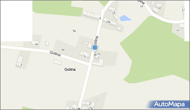 Golina, Golina, 16, mapa Golina