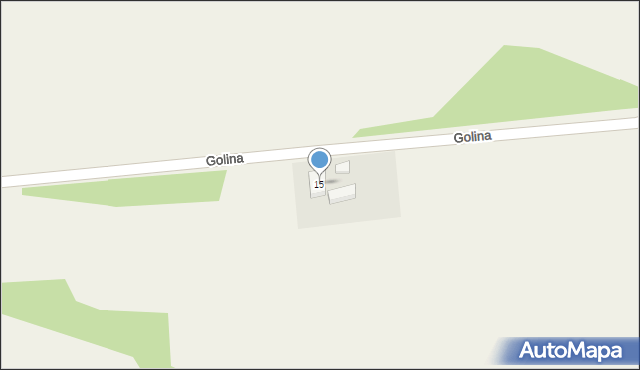 Golina, Golina, 15, mapa Golina