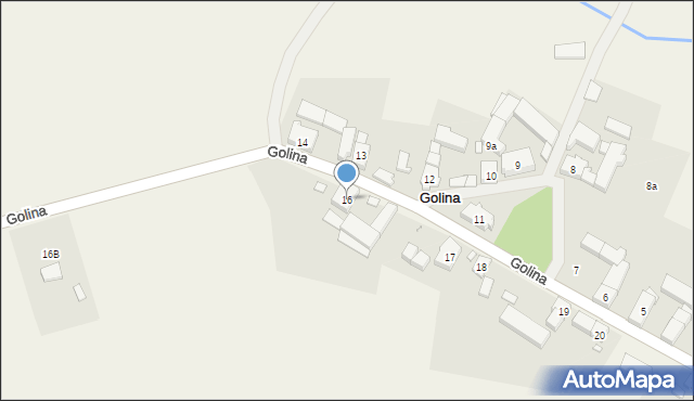 Golina, Golina, 16, mapa Golina