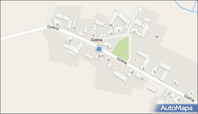 Golina, Golina, 17, mapa Golina