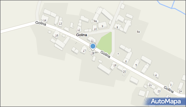Golina, Golina, 18, mapa Golina