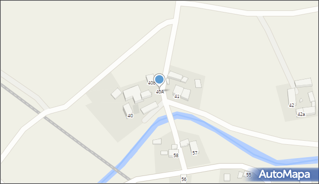 Goliszów, Goliszów, 40A, mapa Goliszów