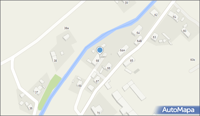 Goliszów, Goliszów, 68A, mapa Goliszów