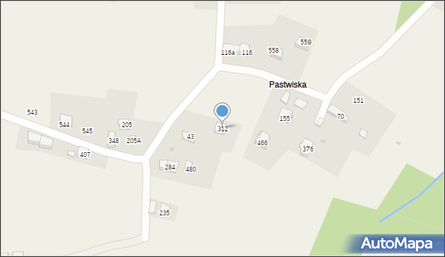 Golkowice, Golkowice, 312, mapa Golkowice