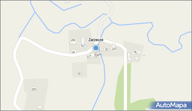 Golkowice, Golkowice, 31A, mapa Golkowice