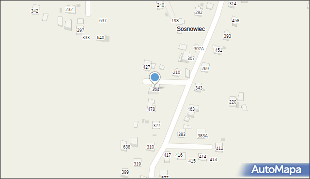 Golkowice, Golkowice, 364, mapa Golkowice