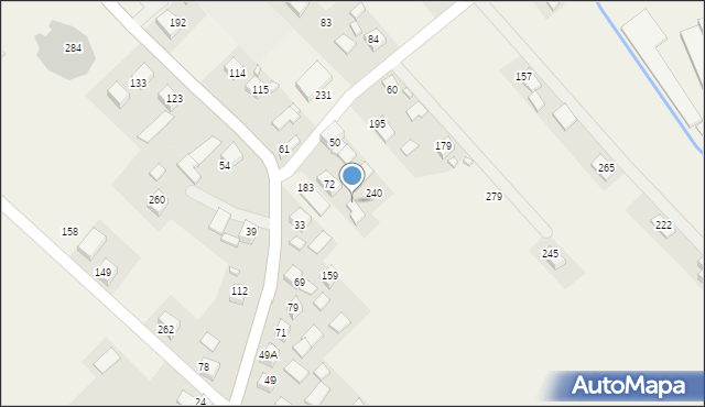 Gołkowice Górne, Gołkowice Górne, 72A, mapa Gołkowice Górne