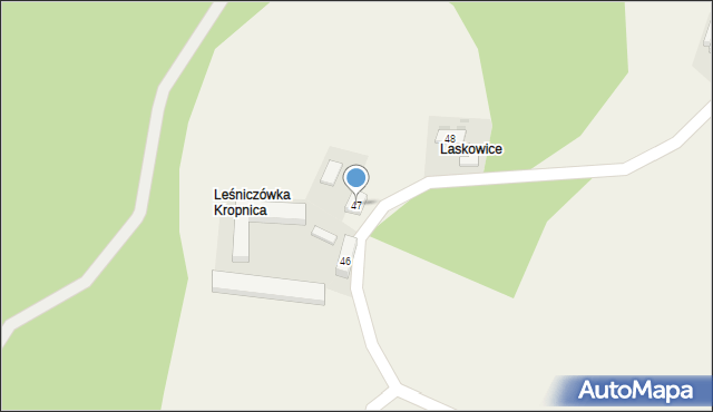 Golnice, Golnice, 47, mapa Golnice