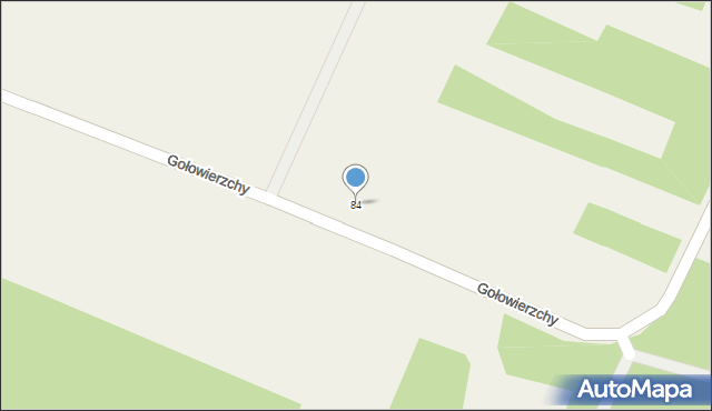 Gołowierzchy, Gołowierzchy, 84, mapa Gołowierzchy