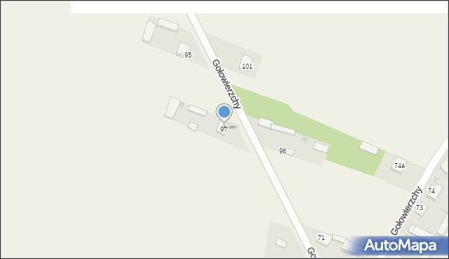 Gołowierzchy, Gołowierzchy, 97, mapa Gołowierzchy