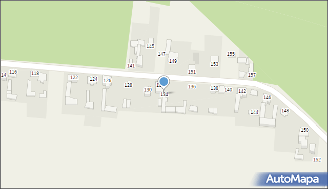 Gołuchowice, Gołuchowice, 134, mapa Gołuchowice