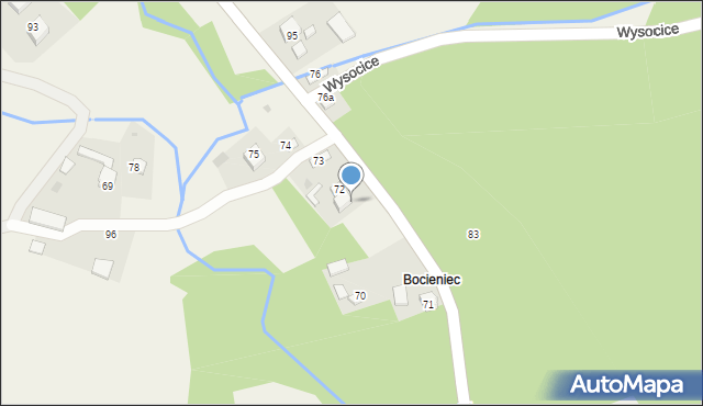 Gołyszyn, Gołyszyn, 72a, mapa Gołyszyn