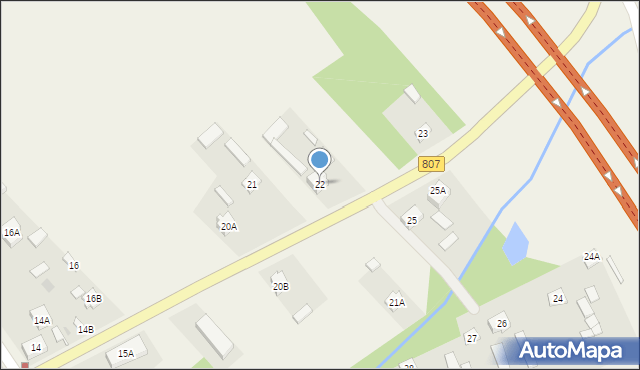 Gończyce, Gończyce, 22, mapa Gończyce