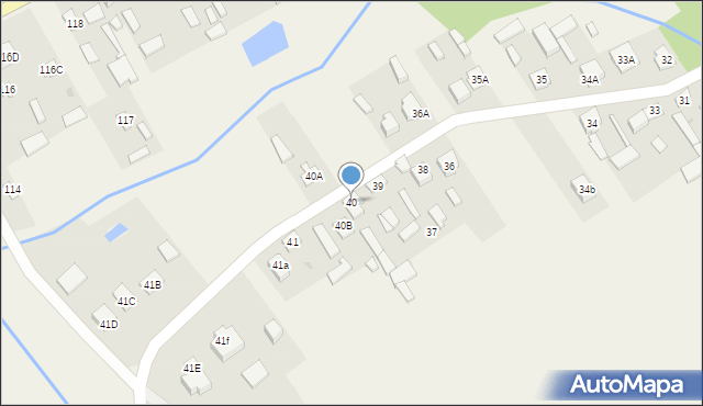 Gończyce, Gończyce, 40, mapa Gończyce