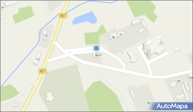 Gończyce, Gończyce, 59, mapa Gończyce