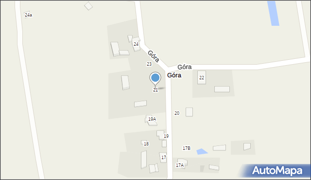 Góra, Góra, 21, mapa Góra