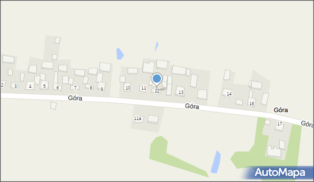 Góra, Góra, 12, mapa Góra