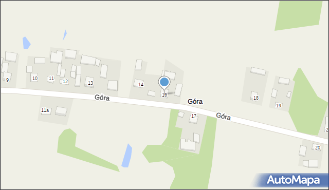 Góra, Góra, 16, mapa Góra