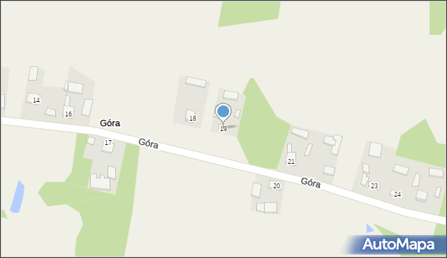 Góra, Góra, 19, mapa Góra