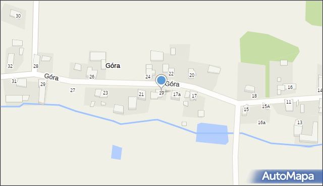 Góra, Góra, 19, mapa Góra