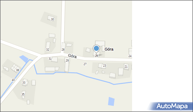 Góra, Góra, 26, mapa Góra