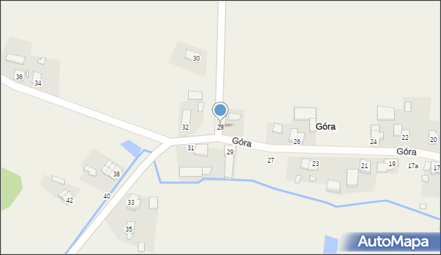 Góra, Góra, 28, mapa Góra