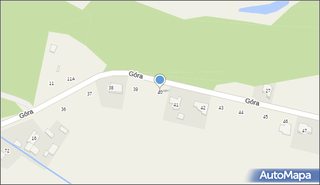 Góra, Góra, 40, mapa Góra