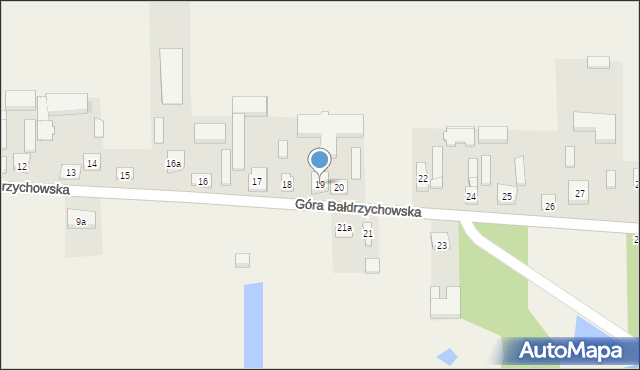 Góra Bałdrzychowska, Góra Bałdrzychowska, 19, mapa Góra Bałdrzychowska