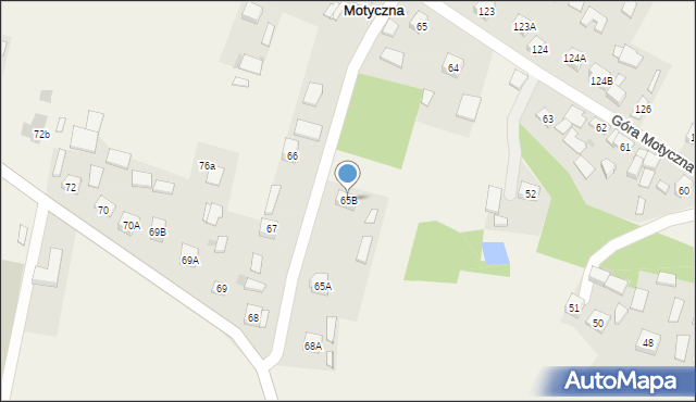 Góra Motyczna, Góra Motyczna, 65B, mapa Góra Motyczna