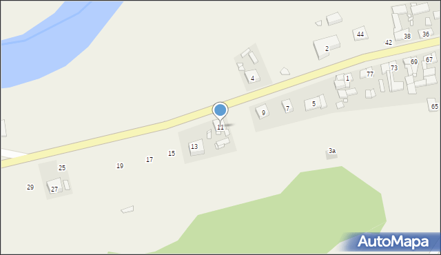 Góra nad Notecią, Góra nad Notecią, 11, mapa Góra nad Notecią