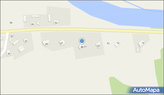 Góra nad Notecią, Góra nad Notecią, 85, mapa Góra nad Notecią