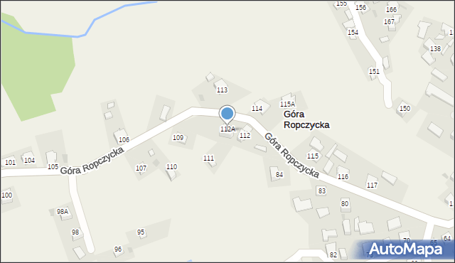 Góra Ropczycka, Góra Ropczycka, 112A, mapa Góra Ropczycka