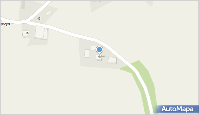 Góra Świętego Jana, Góra Świętego Jana, 58, mapa Góra Świętego Jana