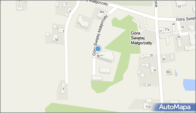 Góra Świętej Małgorzaty, Góra Świętej Małgorzaty, 38, mapa Góra Świętej Małgorzaty