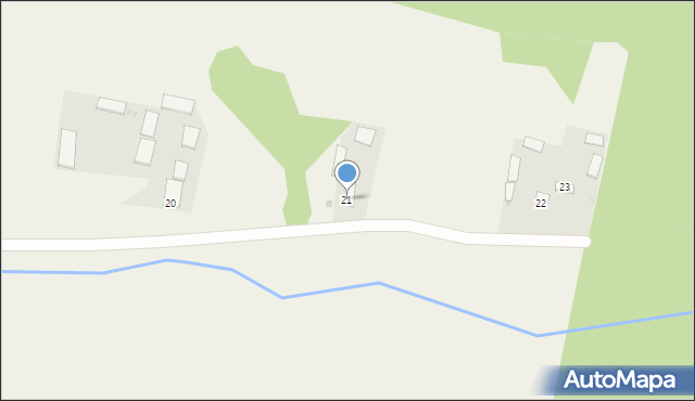 Gorajec, Gorajec, 21, mapa Gorajec