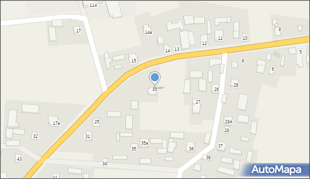 Gorajec-Zastawie, Gorajec-Zastawie, 33, mapa Gorajec-Zastawie