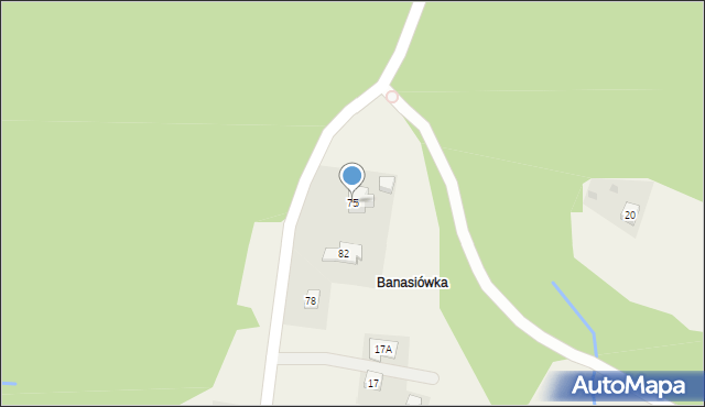 Gorajowice, Gorajowice, 75, mapa Gorajowice