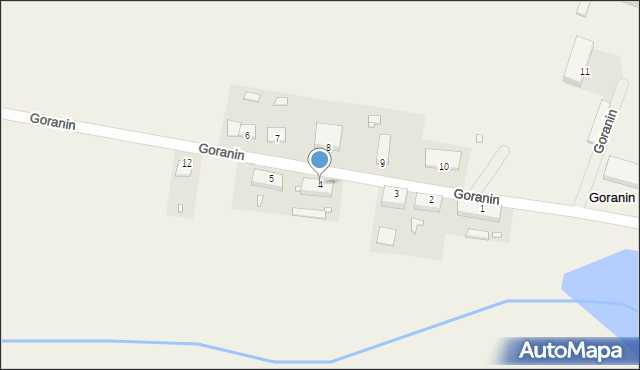 Goranin, Goranin, 4, mapa Goranin