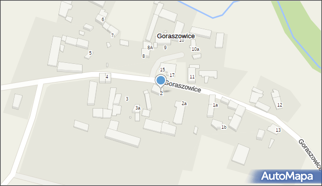 Goraszowice, Goraszowice, 2, mapa Goraszowice